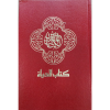 cover of a red arabic bible for sale